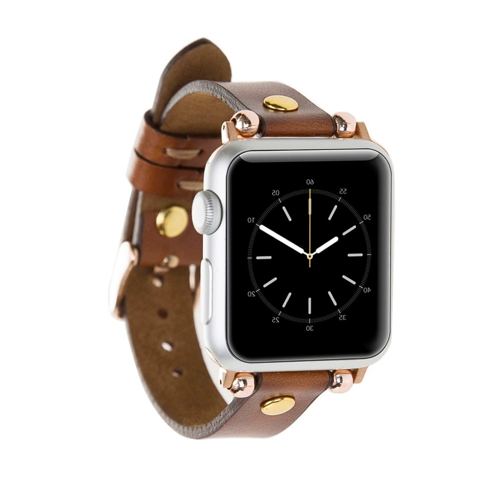 Akıllı Saatler Apple Watch Uyumlu Deri Kordon 42-44-45mm Ferro GT RST2E Satın Al