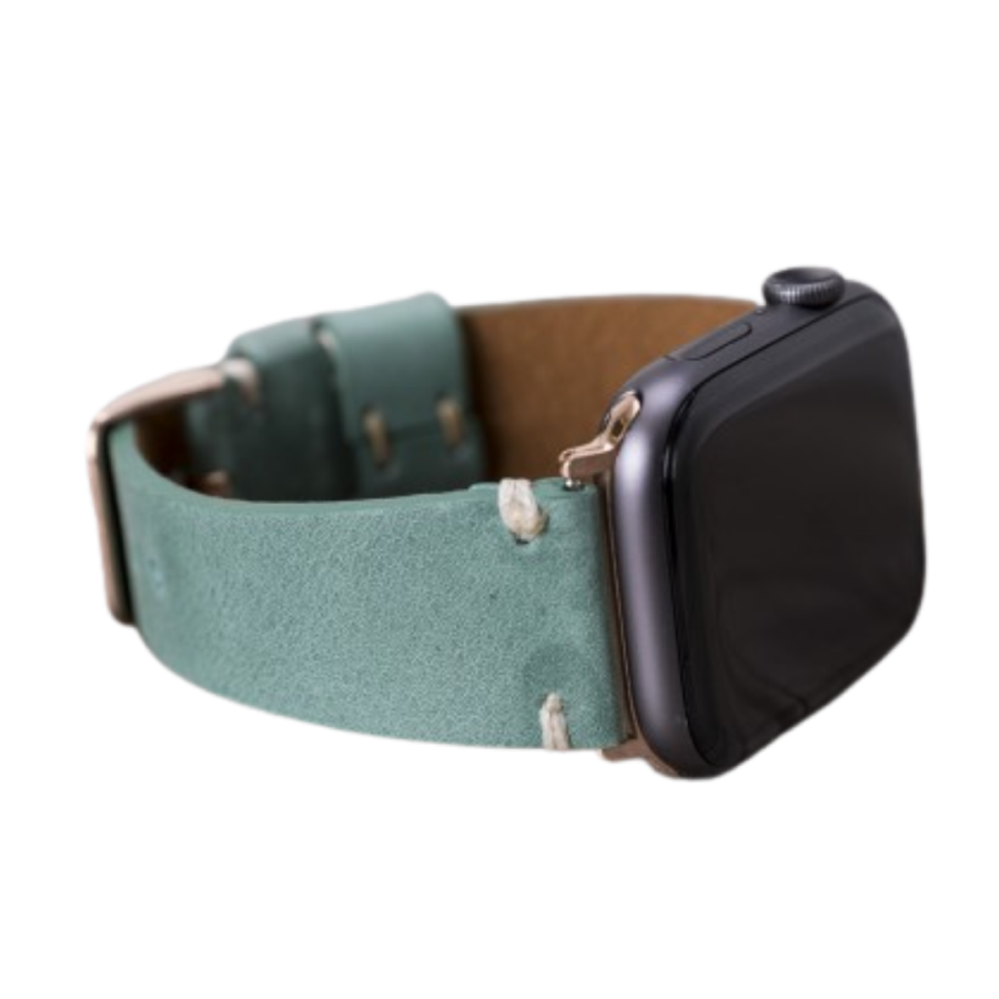 Akıllı Saatler Apple Watch Uyumlu Deri Kordon 42-44-45mm Orfe CZ12 Satın Al
