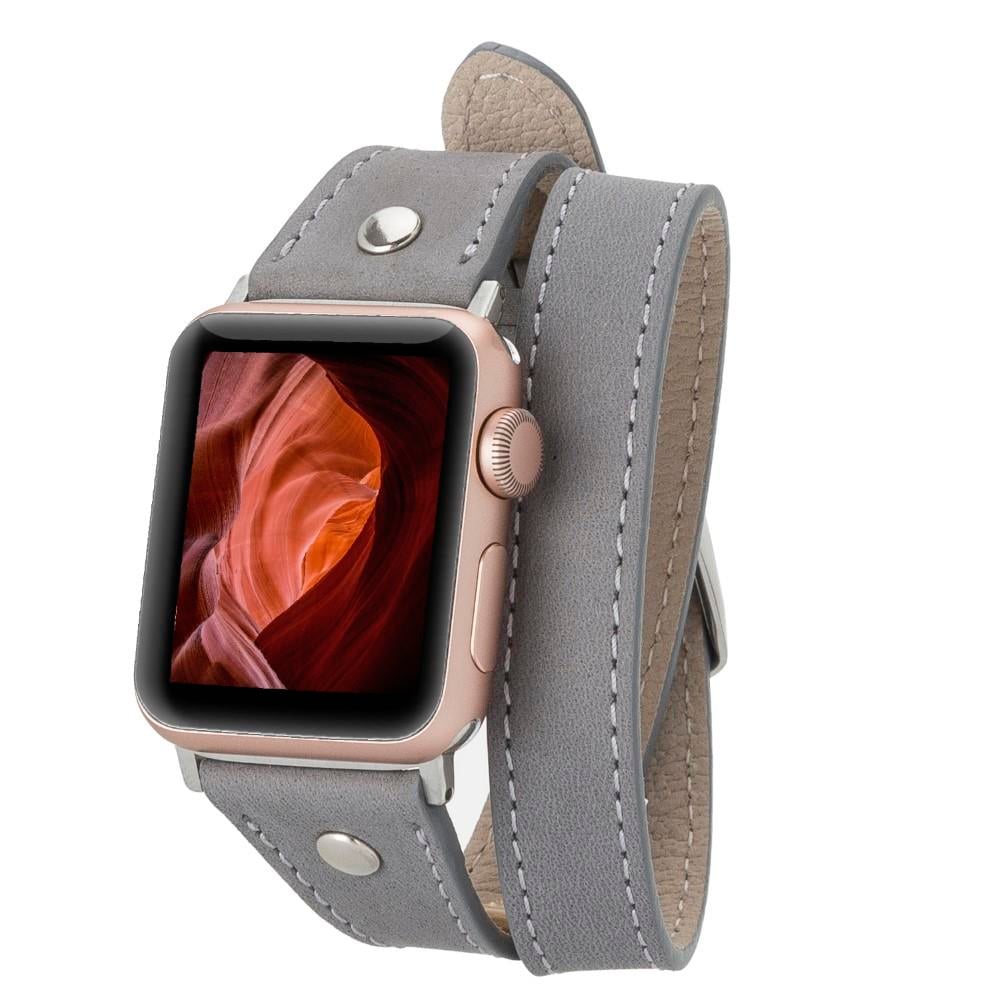 Akıllı Saatler Apple Watch Uyumlu Deri Kordon 42-44-45mm Slim DT STRST9 Satın Al