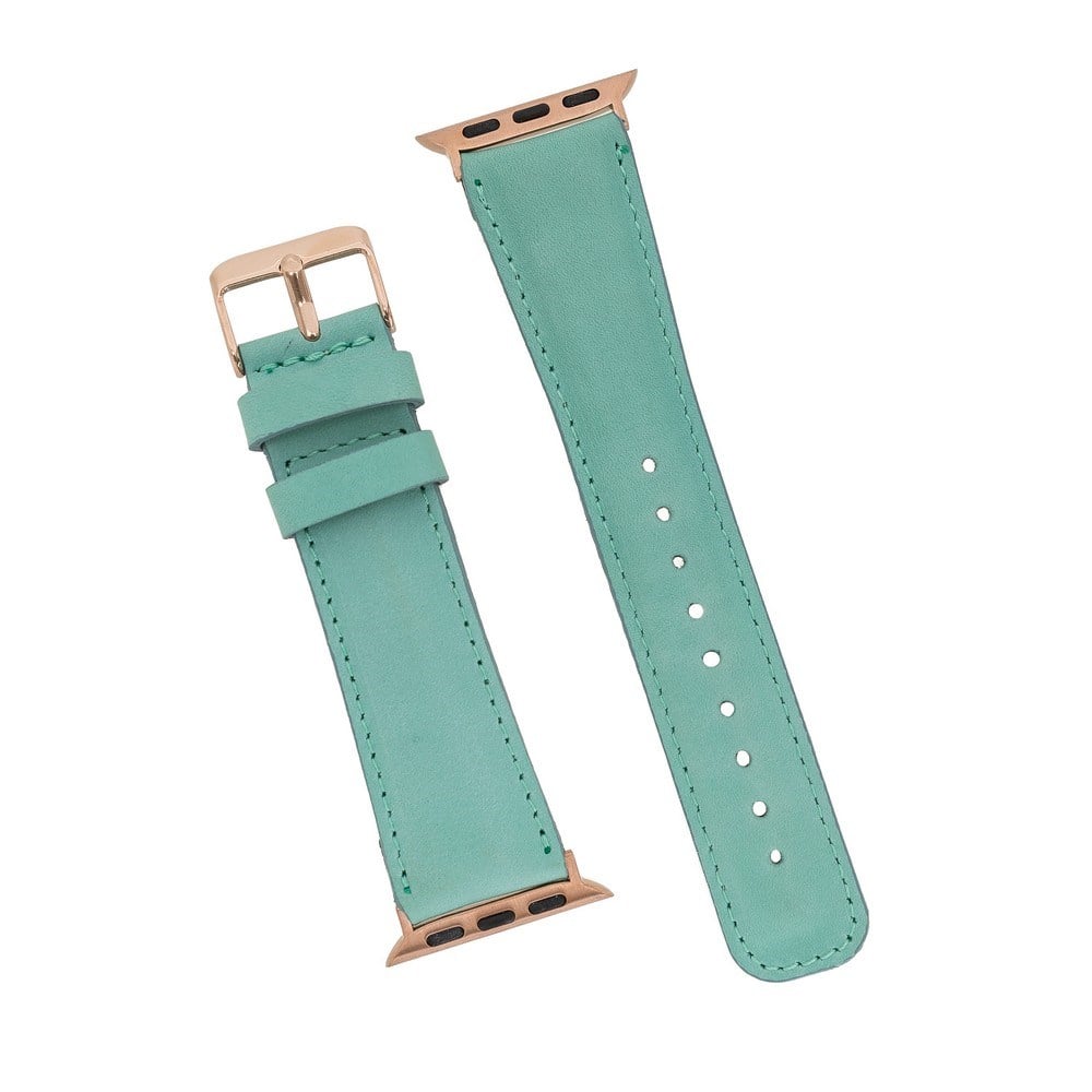 Akıllı Saatler Apple Watch Uyumlu Deri Kordon 38-40-41mm Ferro RT BRN7 Satın Al
