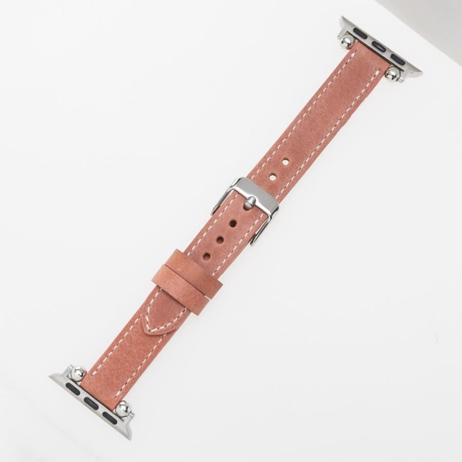 Akıllı Saatler Apple Watch Uyumlu Deri Kordon 38-40-41mm Slim G17 Satın Al