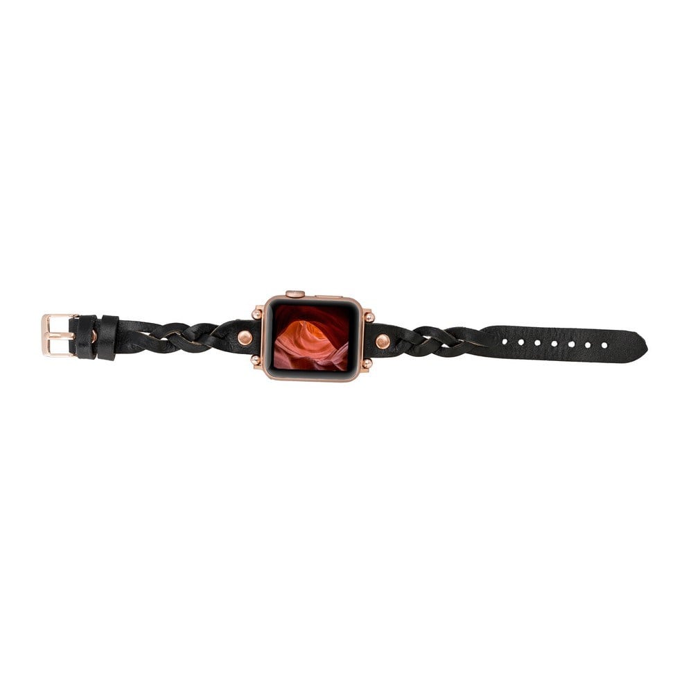 Akıllı Saatler Apple Watch Uyumlu Deri Kordon Wanda 38-40-41mm RT RST1 Satın Al