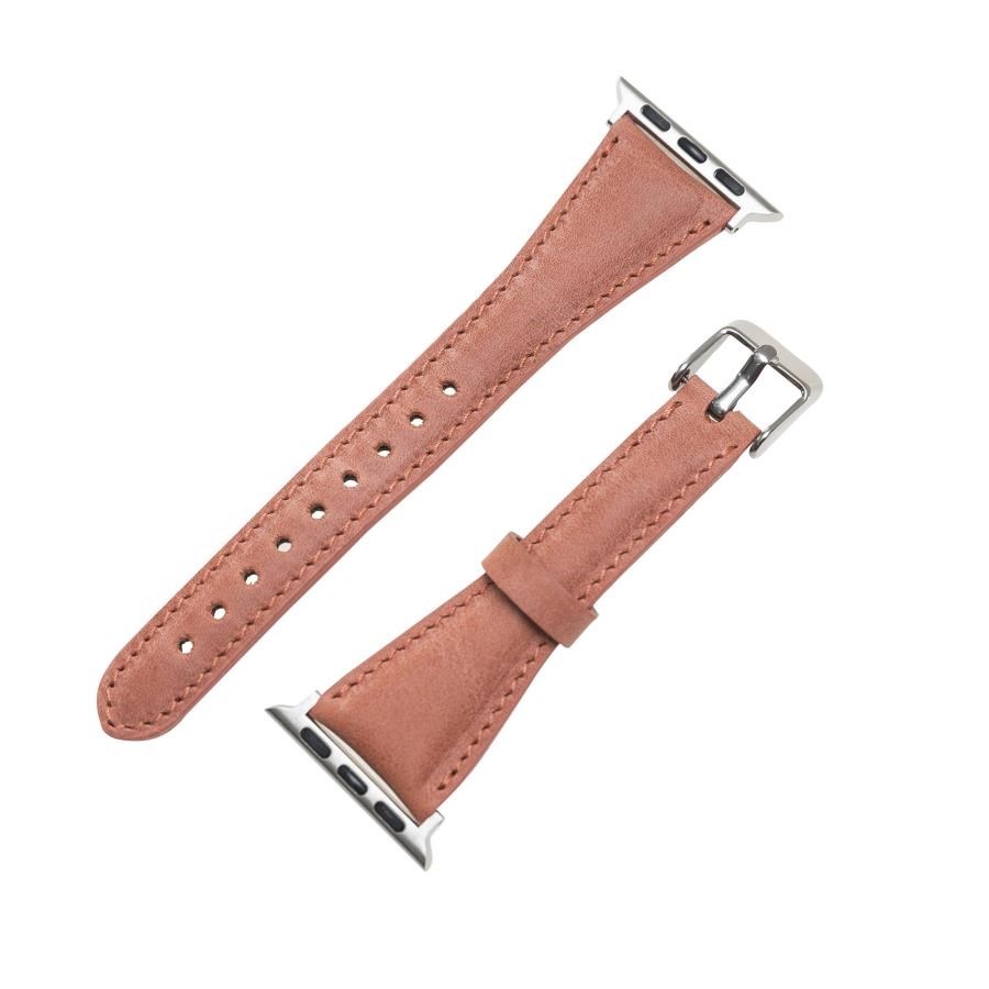 Akıllı Saatler Apple Watch Uyumlu Deri Kordon 42-44-45mm Slim G17 Satın Al