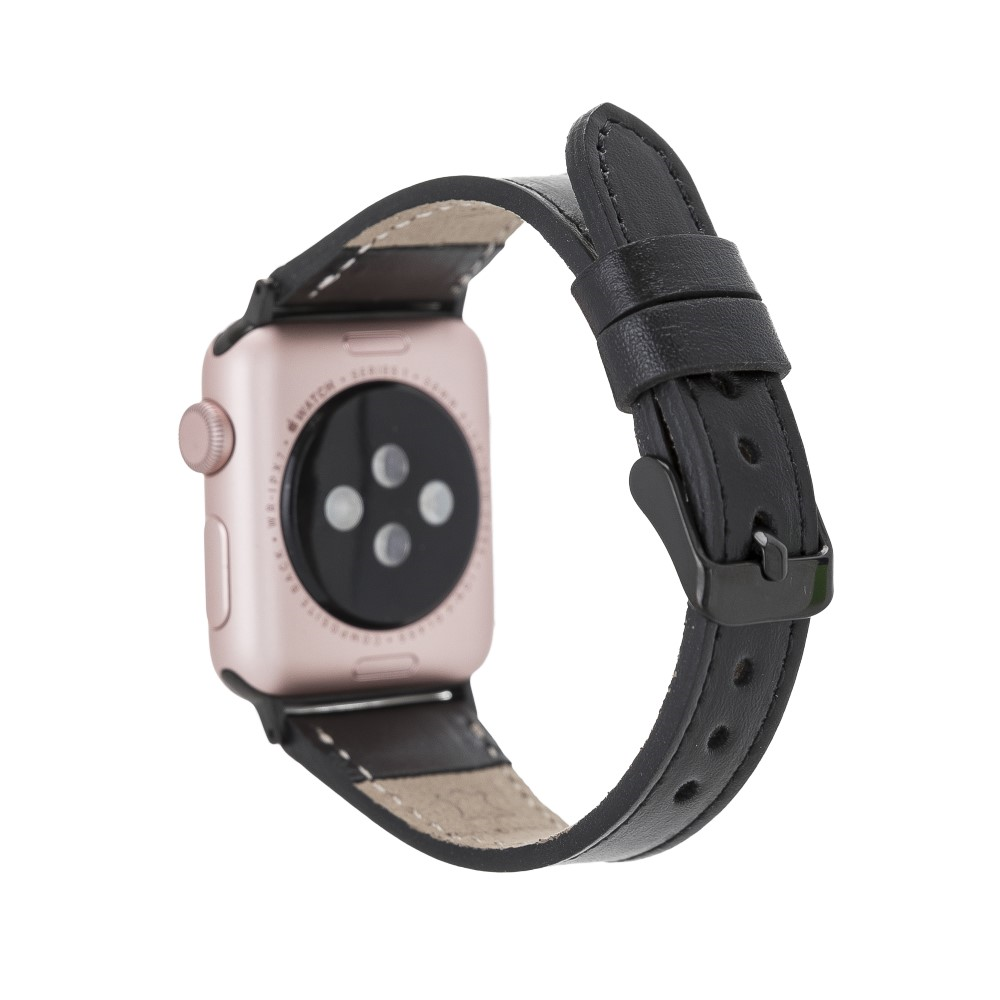 Akıllı Saatler Apple Watch Uyumlu Deri Kordon 42-44-45mm Slim RST1 Satın Al