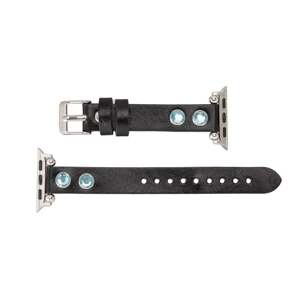 Akıllı Saatler Apple Watch Uyumlu Deri Kordon 38-40-41mm TR RST1 Satın Al