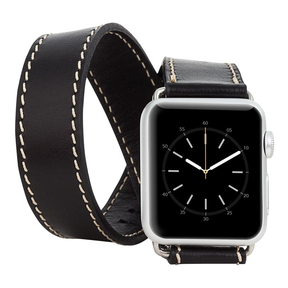 Akıllı Saatler Apple Watch Uyumlu Deri Kordon 38-40-41mm DT RST1 Satın Al