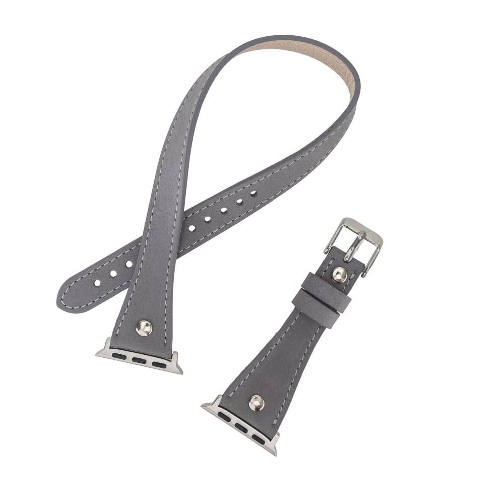 Akıllı Saatler Apple Watch Uyumlu Deri Kordon 42-44-45mm Slim DT STRST9 Satın Al