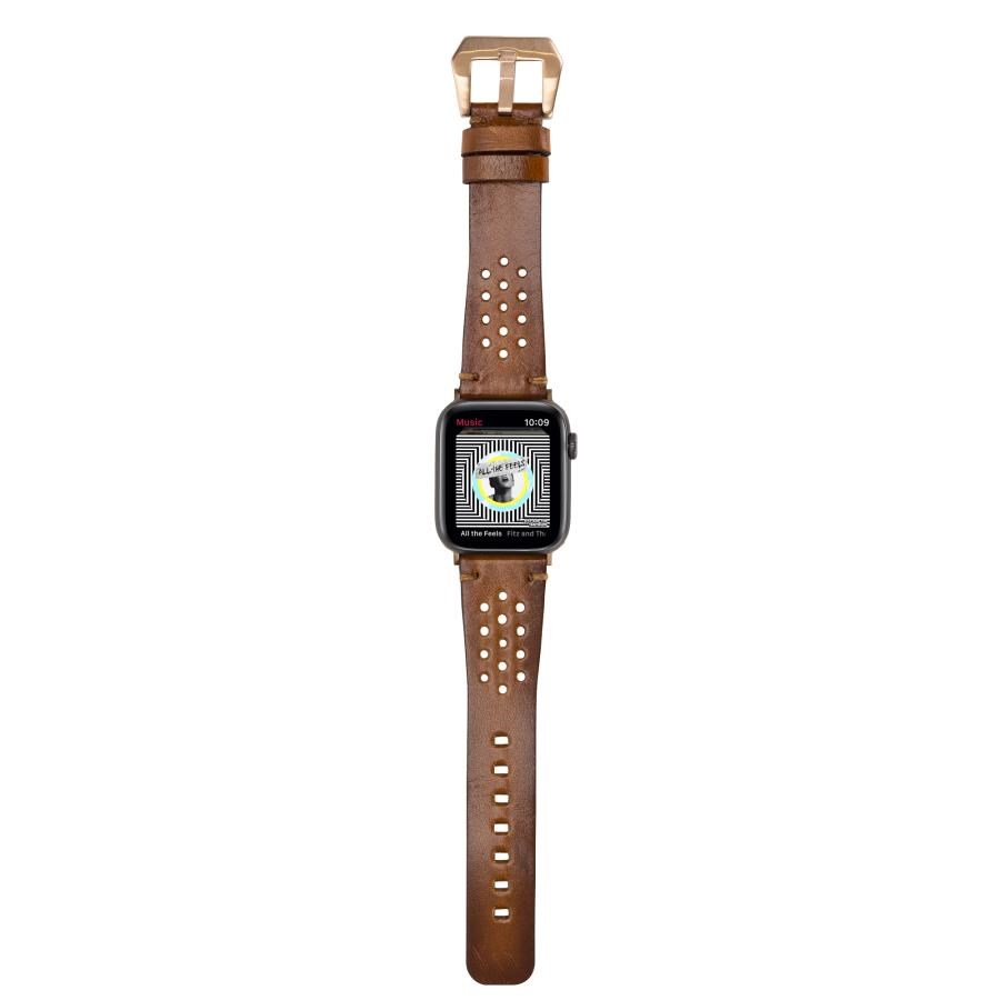 Akıllı Saatler Apple Watch Uyumlu Deri Kordon Vigo 42-44-45mm RST2EF Satın Al
