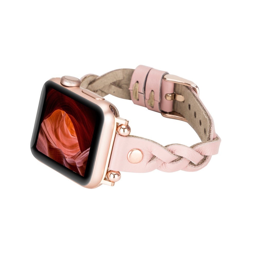 Akıllı Saatler Apple Watch Uyumlu Deri Kordon Wanda 38-40-41mm RT NU2 Satın Al