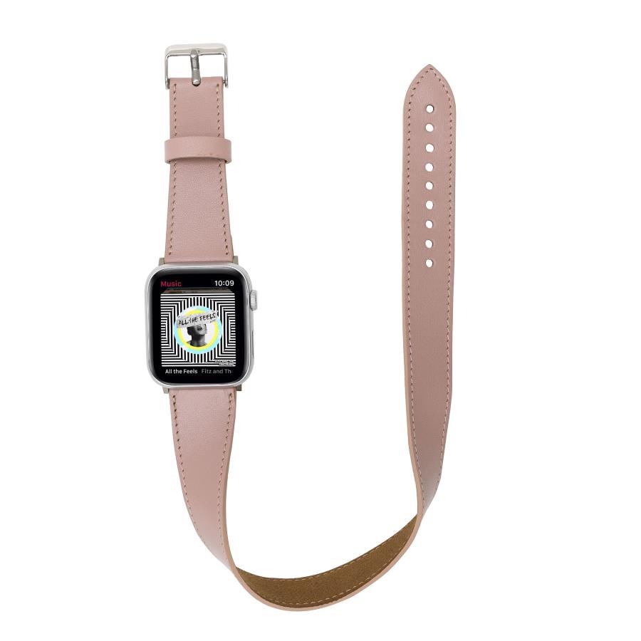 Akıllı Saatler Apple Watch Uyumlu Deri Kordon 42-44-45mm DT NU2 Satın Al