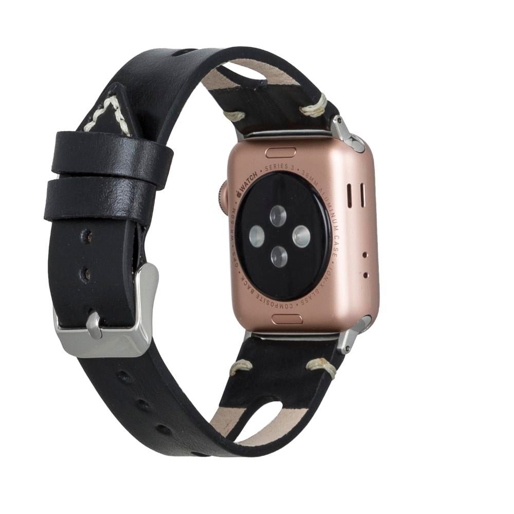 Akıllı Saatler Apple Watch Uyumlu Deri Kordon 42-44-45mm 42BA2 RST1 Satın Al