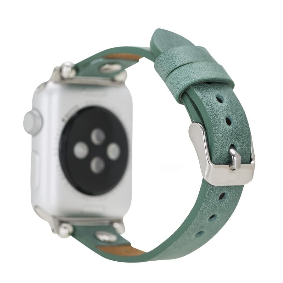Akıllı Saatler Apple Watch Uyumlu Deri Kordon 38-40-41mm Ferro ST CZ12 Satın Al
