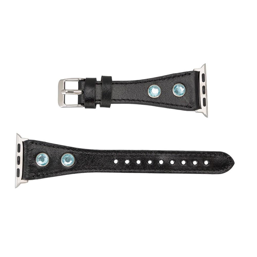 Akıllı Saatler Apple Watch Uyumlu Deri Kordon 38-40-41mm Slim TR RST1 Satın Al