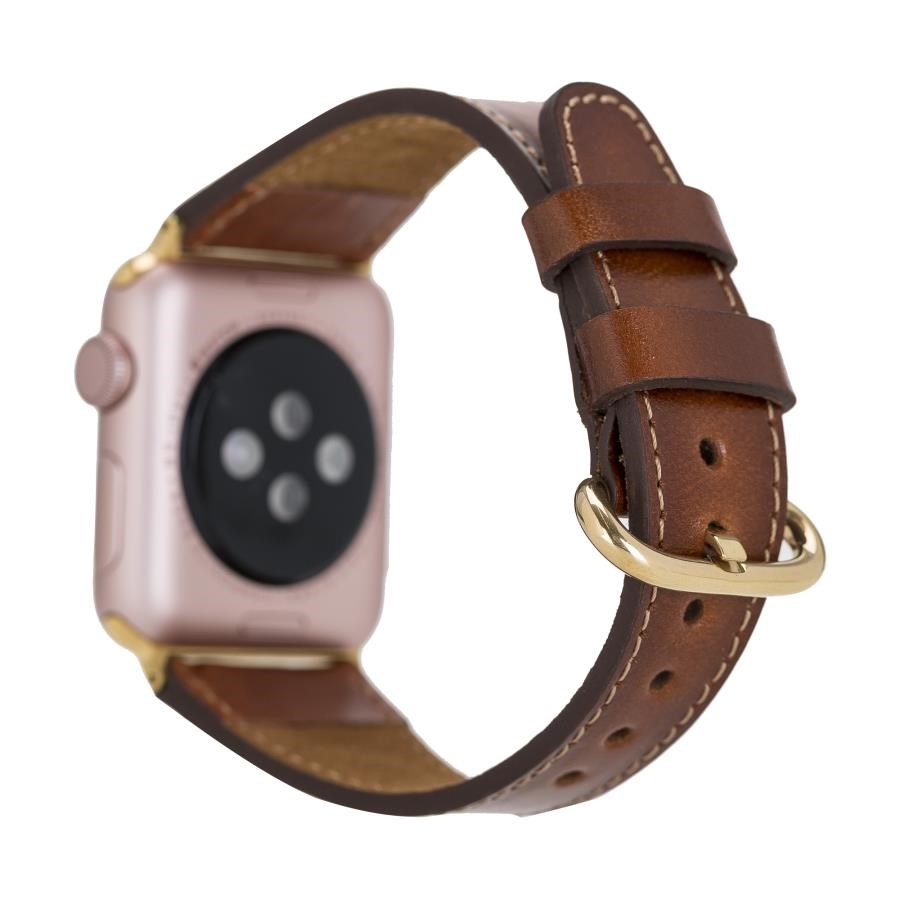 Akıllı Saatler Apple Watch Uyumlu Deri Kordon 38-40-41mm ROM RST2EF Satın Al