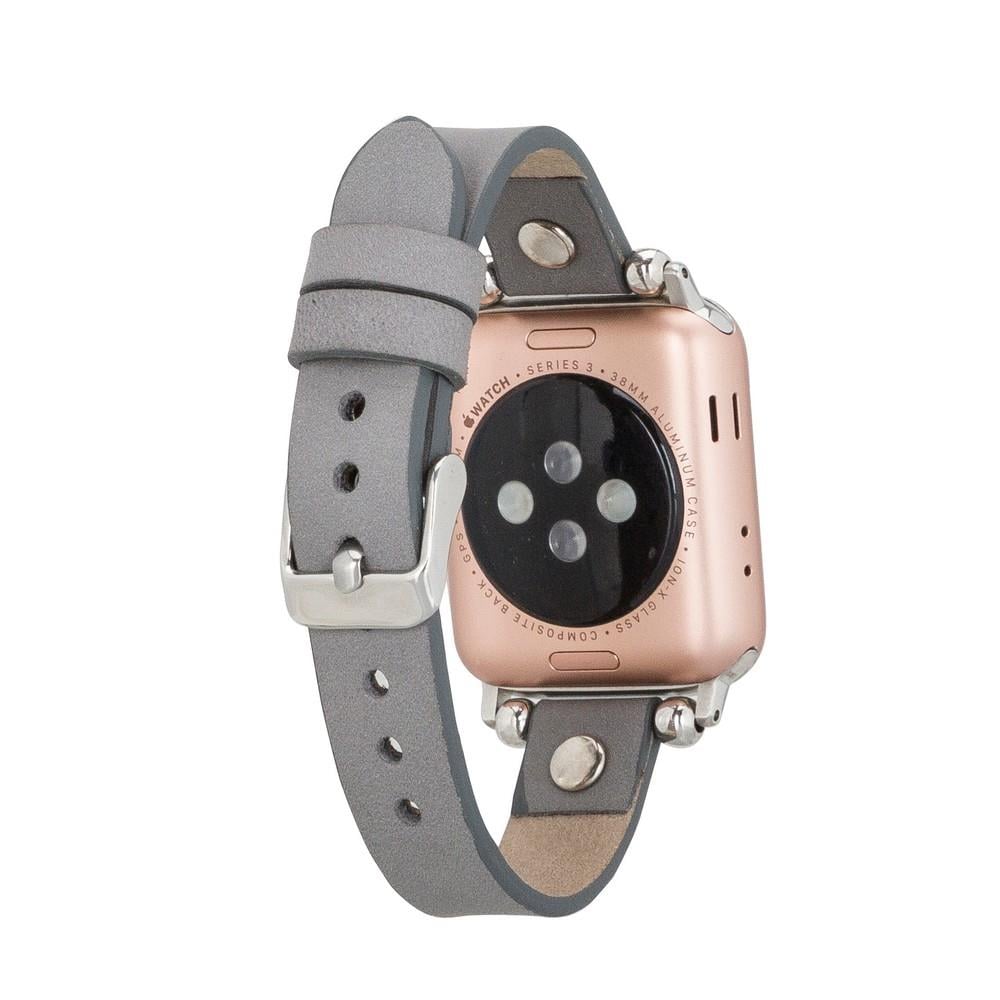 Akıllı Saatler Apple Watch Uyumlu Deri Kordon Visby 38-40-41mm RST9 Satın Al