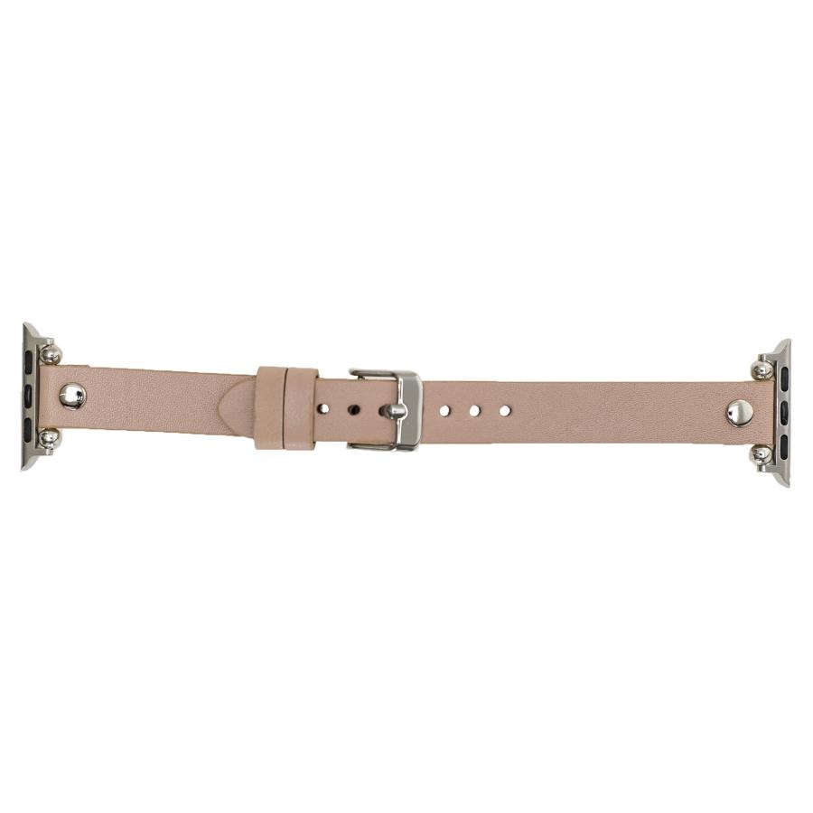 Akıllı Saatler Apple Watch Uyumlu Deri Kordon 38-40-41mm ST NU1 Pembe Satın Al