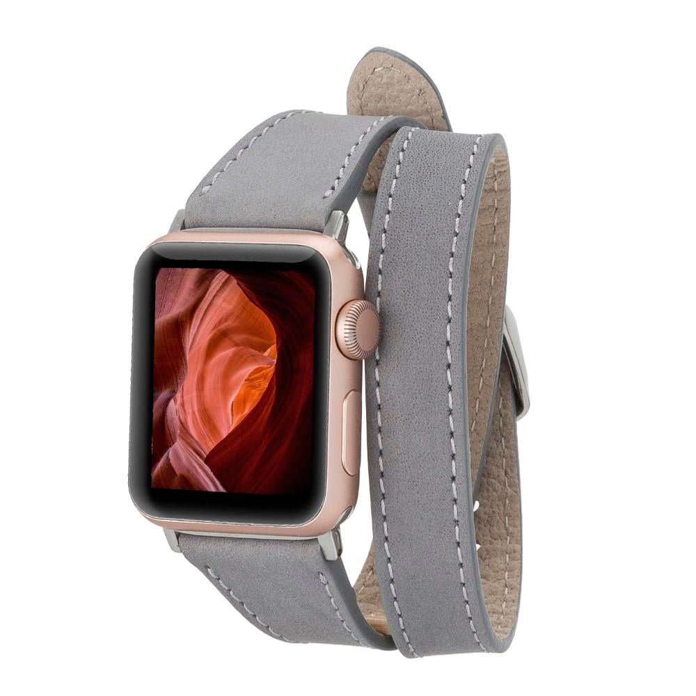 Akıllı Saatler Apple Watch Uyumlu Deri Kordon 42-44-45mm Slim DTQUARST9 Satın Al