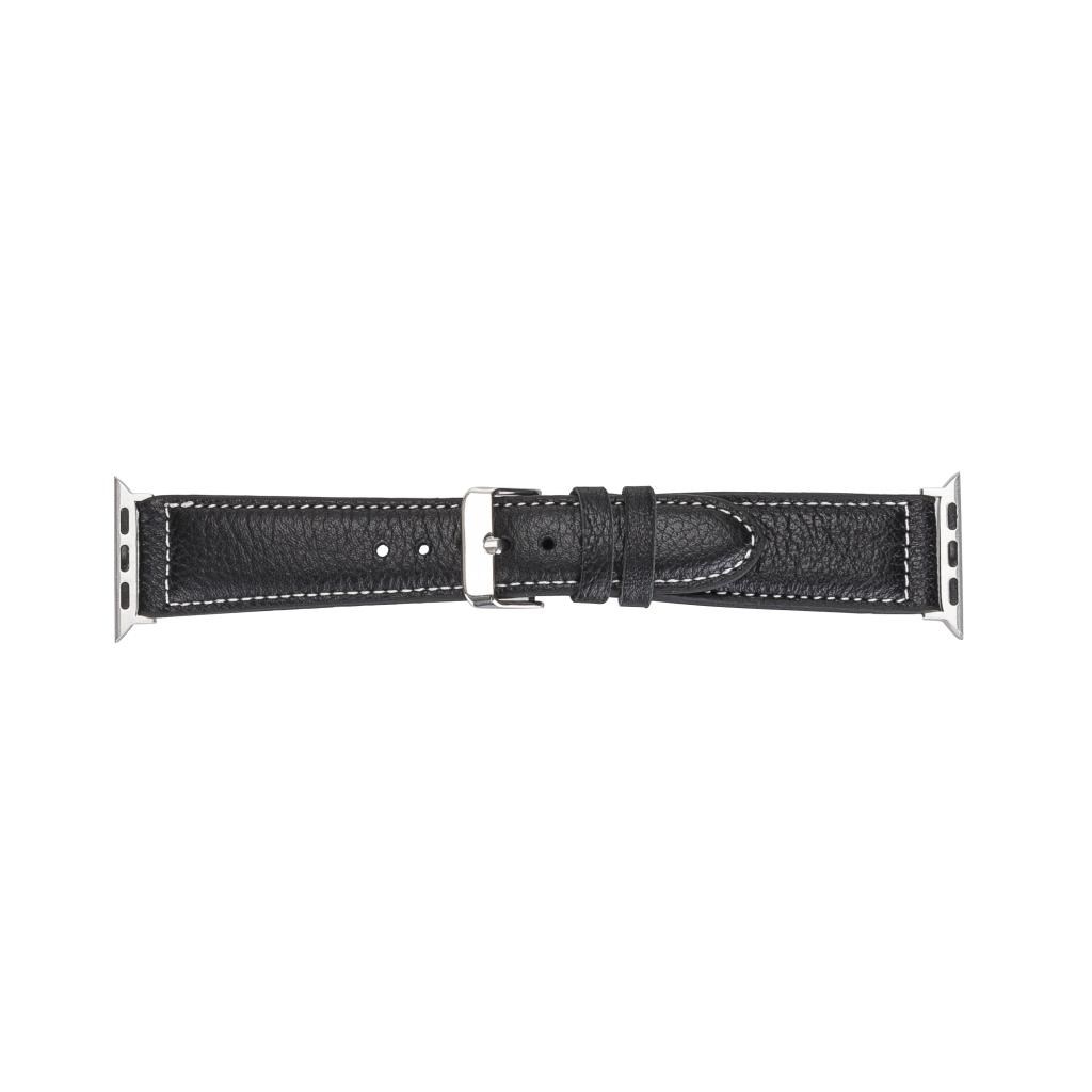 Akıllı Saatler Apple Watch Uyumlu Deri Kordon 42-44-45mm NM1-AS1 Siyah Satın Al