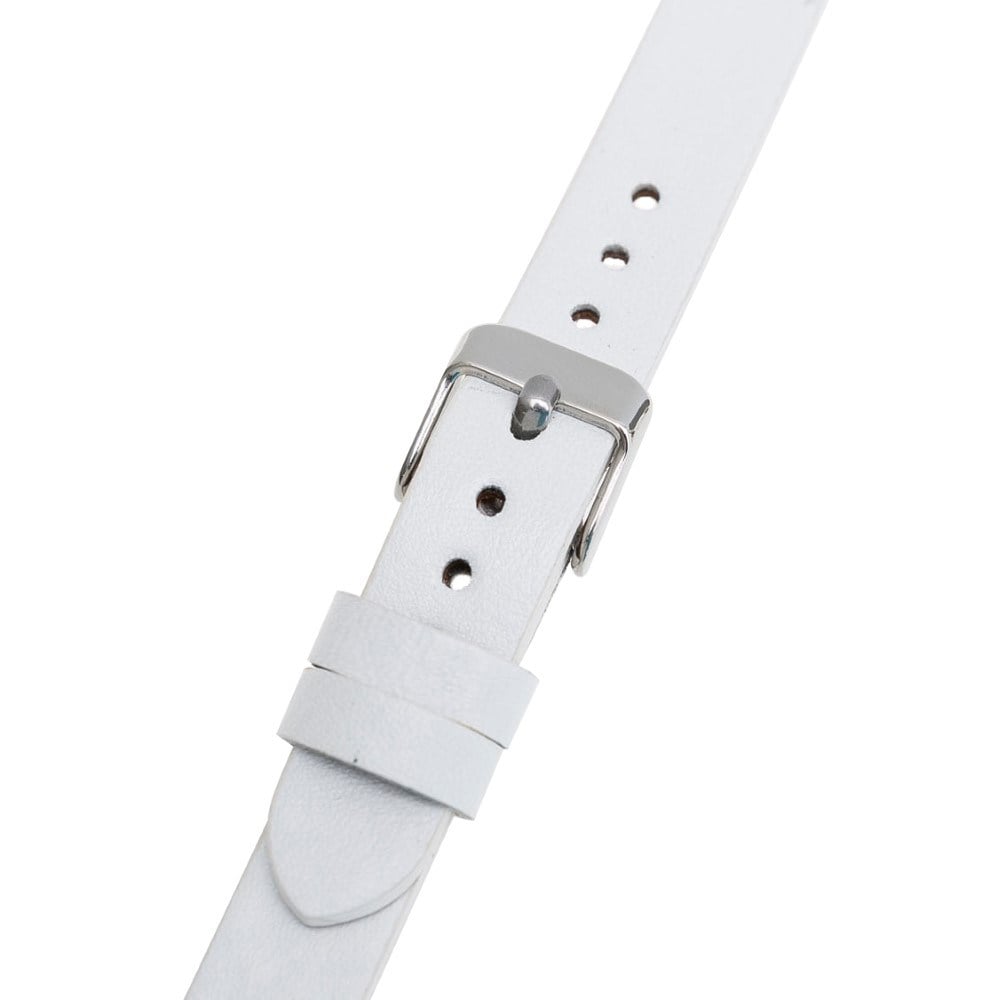 Akıllı Saatler Apple Watch Uyumlu Deri Kordon 38-40-41mm ST F3 Beyaz Satın Al