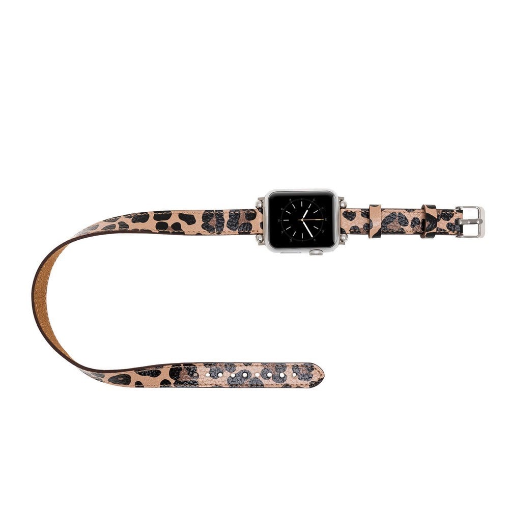Akıllı Saatler Apple Watch Uyumlu Deri Kordon 38-40-41mm Ferro DT LE02N Satın Al