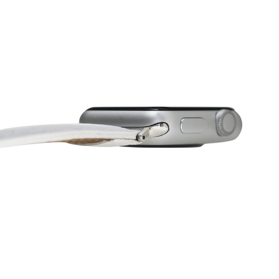 Akıllı Saatler Apple Watch Uyumlu Deri Kordon 38-40-41mm Slim F3 Beyaz Satın Al