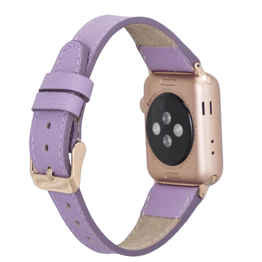 Akıllı Saatler Apple Watch Uyumlu Deri Kordon 38-40-41mm ROM CP22 Satın Al