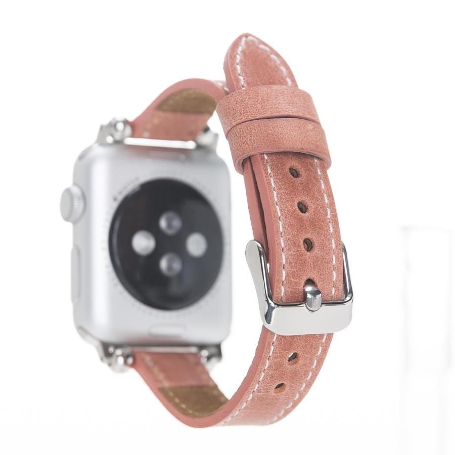 Akıllı Saatler Apple Watch Uyumlu Deri Kordon 38-40-41mm Slim G17 Satın Al