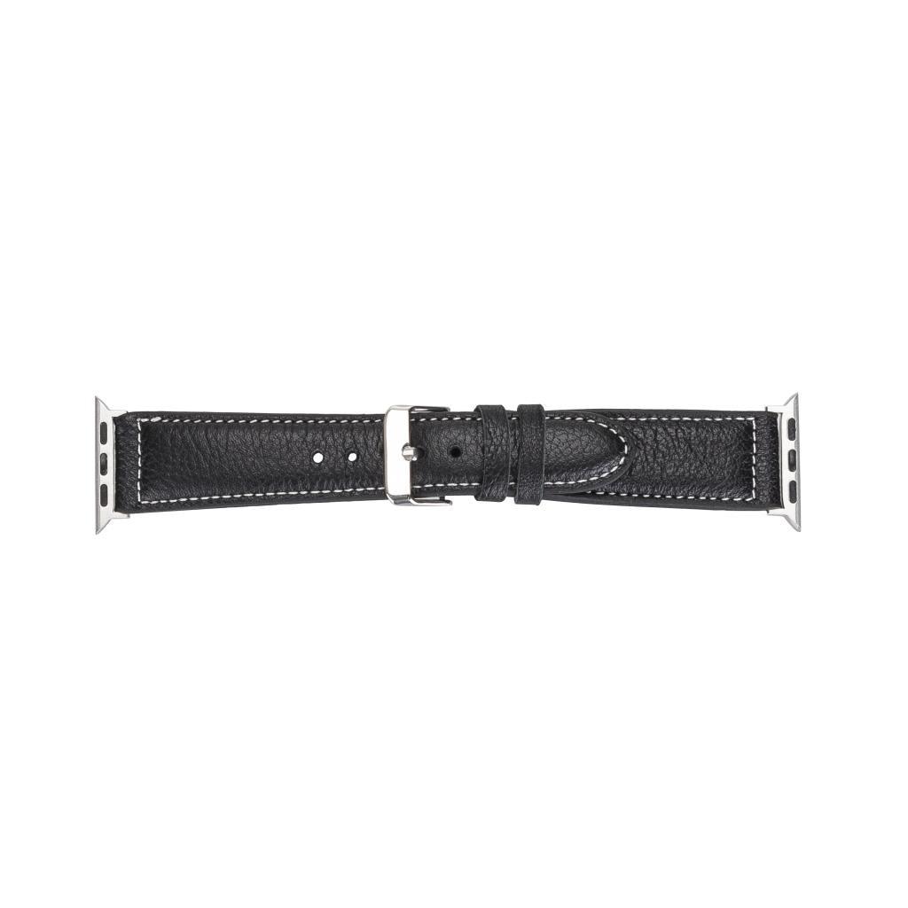 Akıllı Saatler Apple Watch Uyumlu Deri Kordon 42-44-45mm NM1-AS1 Siyah Satın Al
