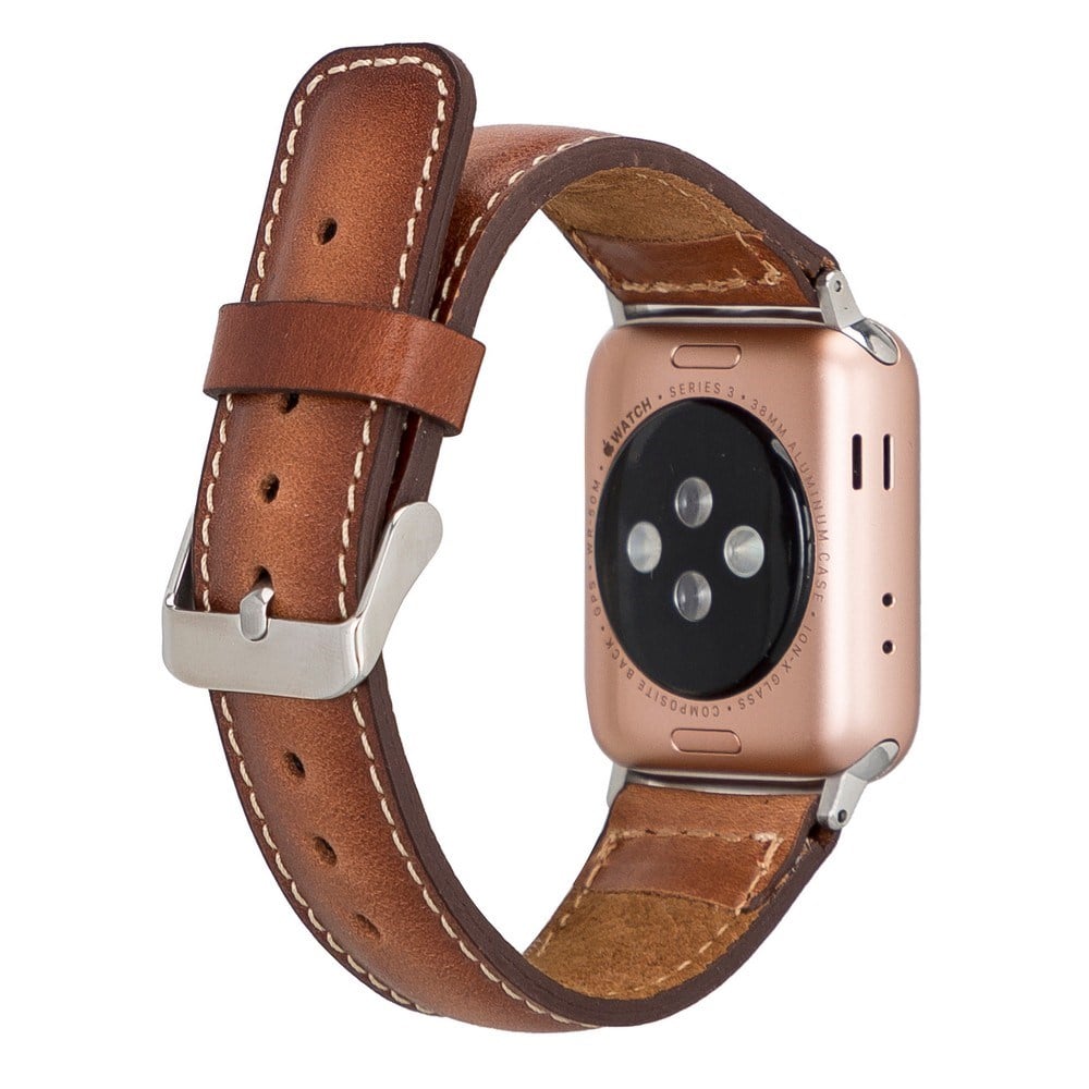 Akıllı Saatler Apple Watch Uyumlu Deri Kordon Sen 38-40-41mm RST2EF Satın Al