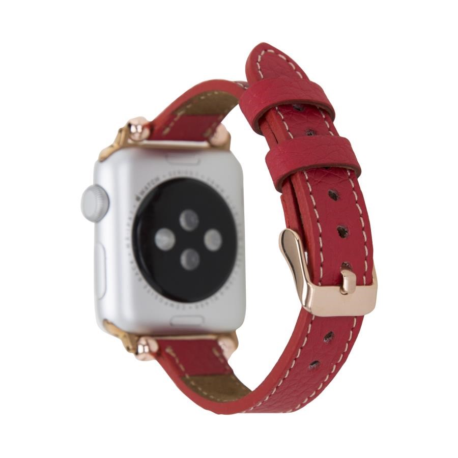 Akıllı Saatler Apple Watch Uyumlu Deri Kordon 38-40-41mm Ferro ERC2 Satın Al
