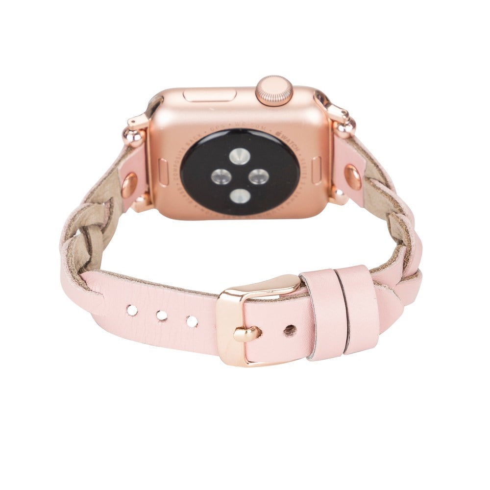 Akıllı Saatler Apple Watch Uyumlu Deri Kordon Wanda 38-40-41mm RT NU2 Satın Al