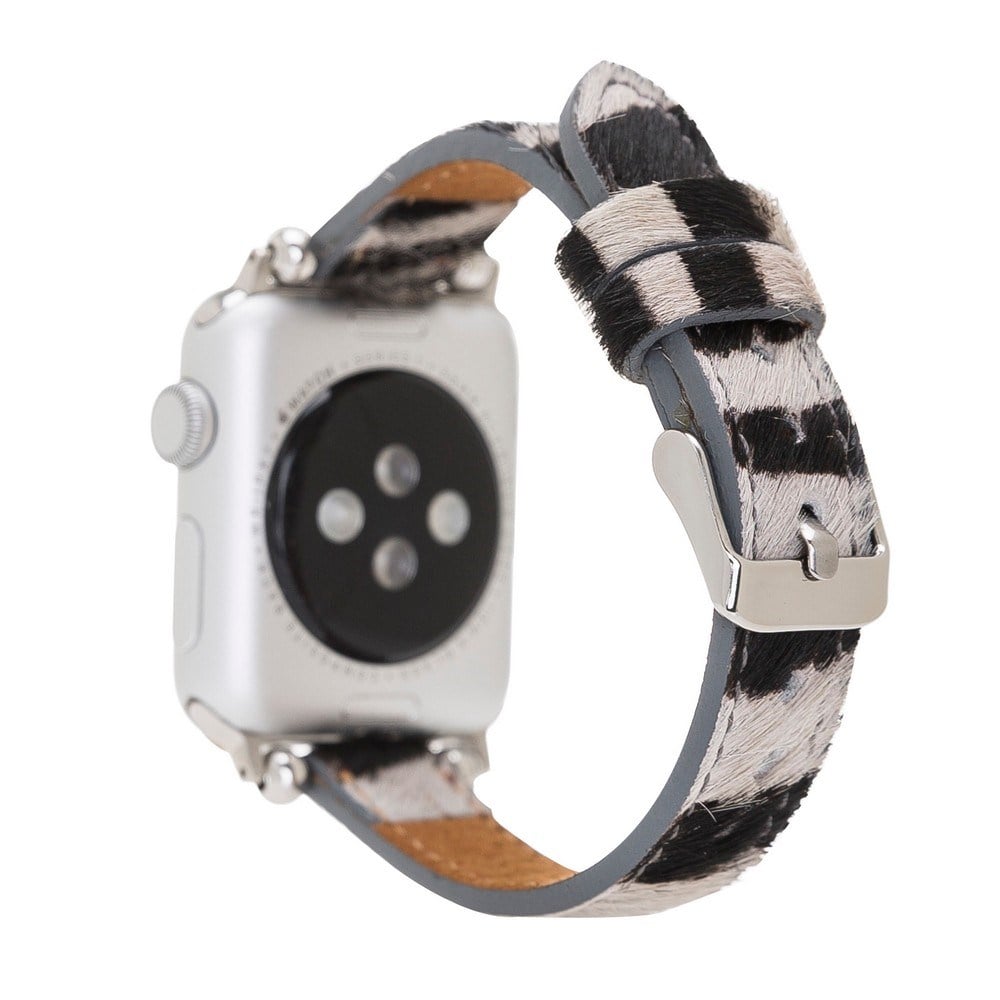 Akıllı Saatler Apple Watch Uyumlu Deri Kordon 38-40-41mm Ferro ZE01N Satın Al
