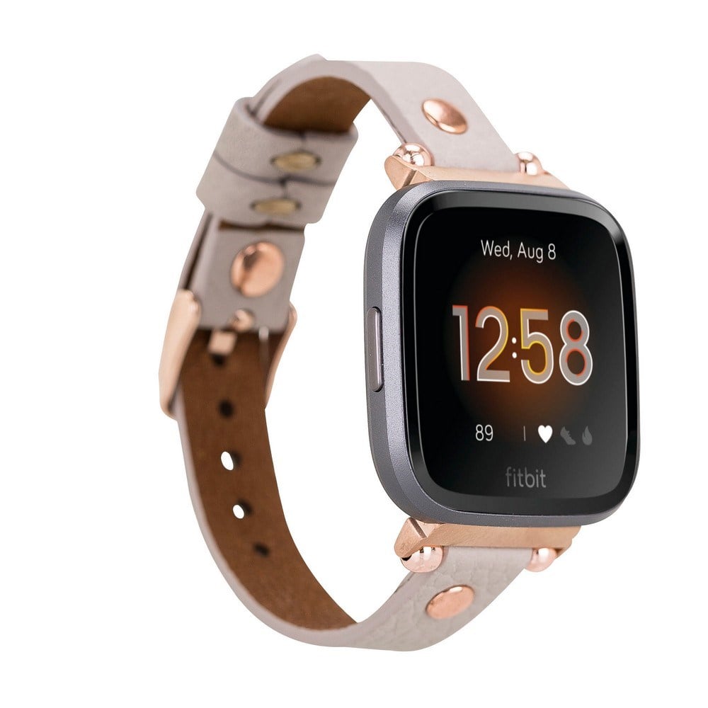 Akıllı Saatler Apple Watch Uyumlu Deri Kordon 42-44-45mm RT ERC3 Bej Satın Al