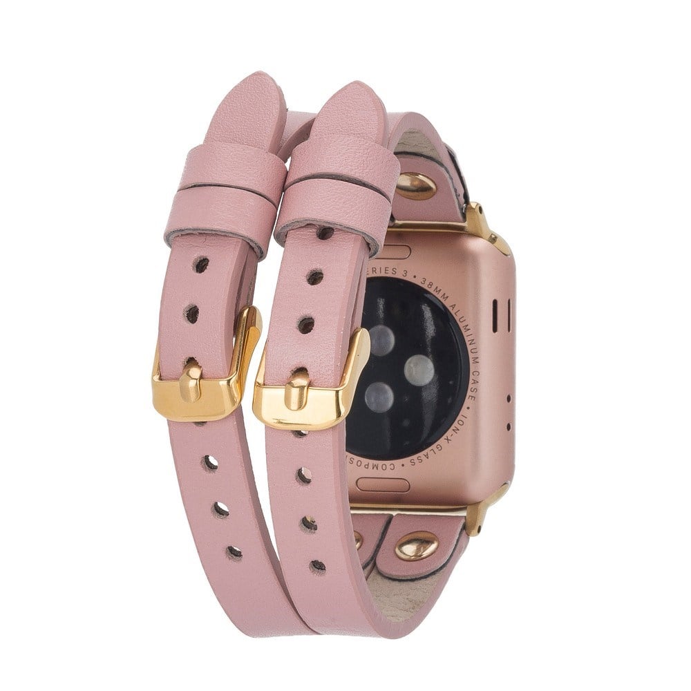 Akıllı Saatler Apple Watch Uyumlu Deri Kordon Ely Double Tour GT NU2 Satın Al