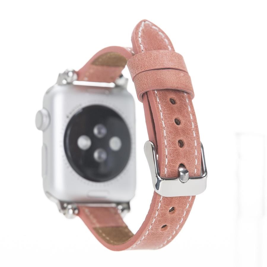 Akıllı Saatler Apple Watch Uyumlu Deri Kordon 38-40-41mm Slim G17 Satın Al