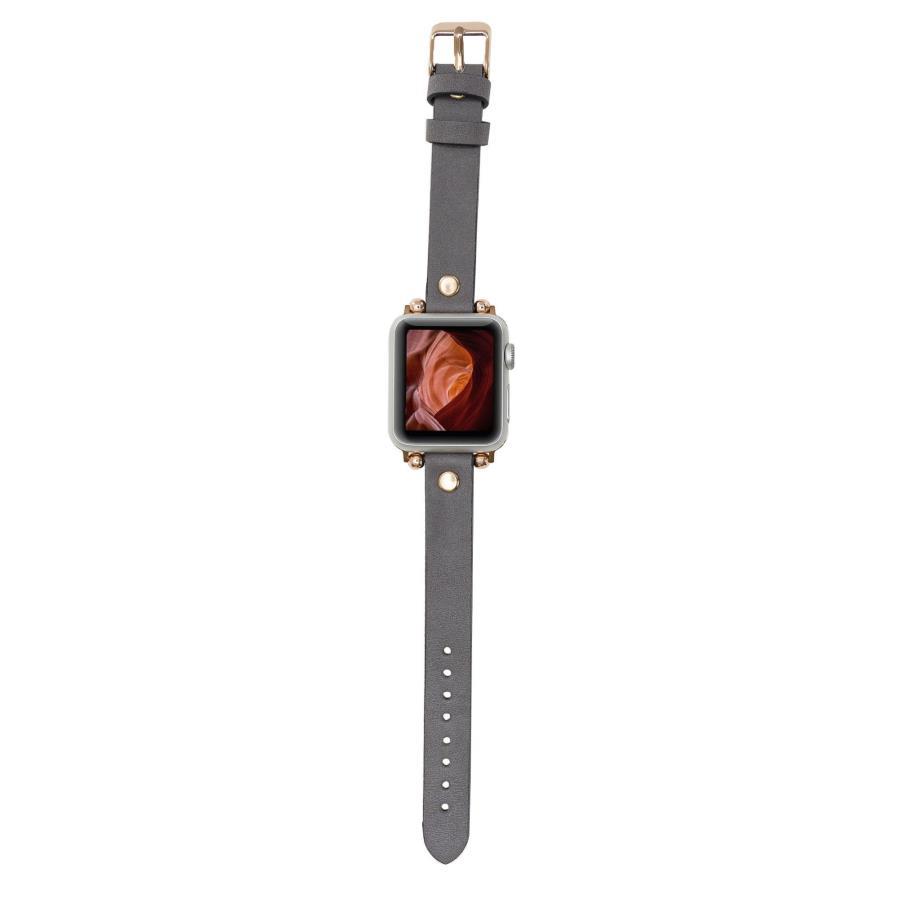 Akıllı Saatler Apple Watch Uyumlu Deri Kordon 38-40-41mm GT RST9 Gri Satın Al