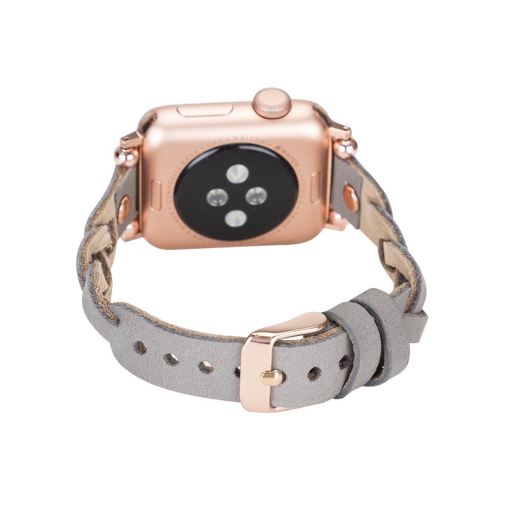 Akıllı Saatler Apple Watch Uyumlu Deri Kordon Wanda 38-40-41mm RT RST9 Satın Al