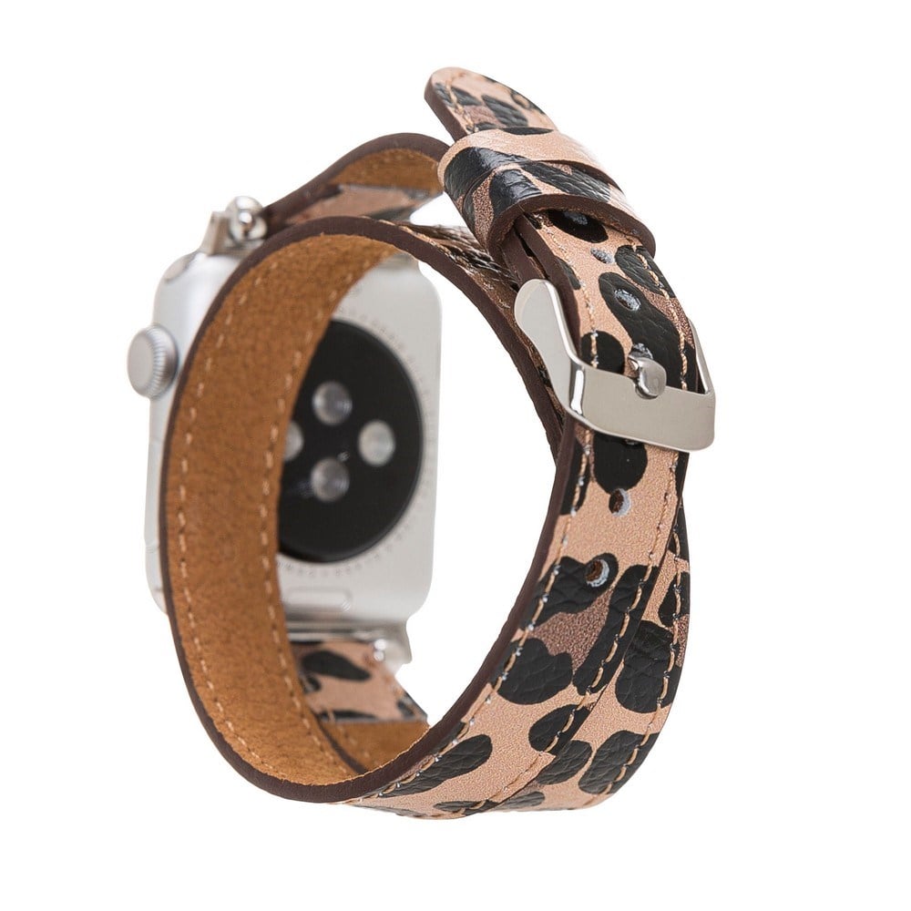 Akıllı Saatler Apple Watch Uyumlu Deri Kordon 38-40-41mm Ferro DT LE02N Satın Al