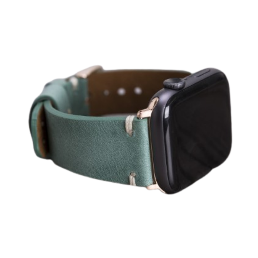 Akıllı Saatler Apple Watch Uyumlu Deri Kordon 42-44-45mm Orfe CZ12 Satın Al