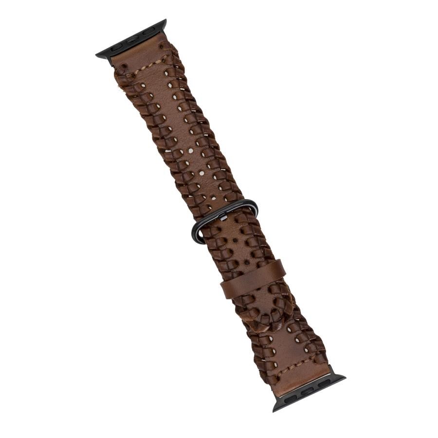 Akıllı Saatler Apple Watch Uyumlu Deri Kordon 42-44-45mm SM58 RST2EF Satın Al