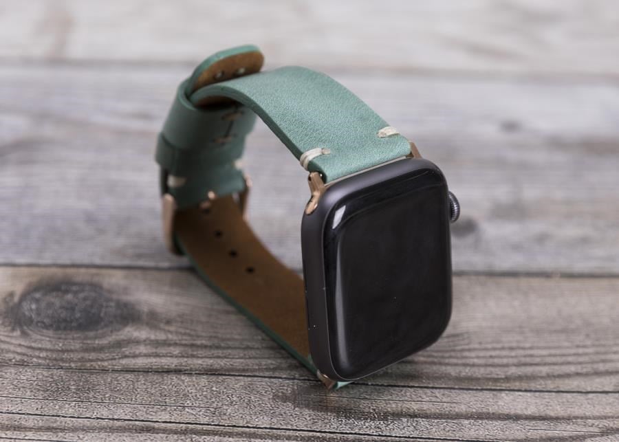 Akıllı Saatler Apple Watch Uyumlu Deri Kordon 42-44-45mm Orfe CZ12 Satın Al