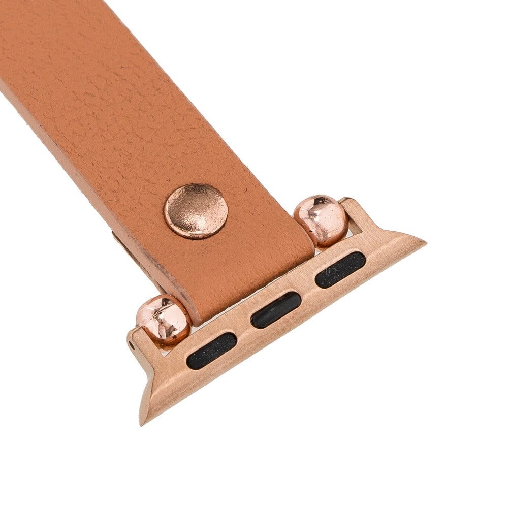 Akıllı Saatler Apple Watch Uyumlu Deri Kordon 42-44-45mm Ferro RT NU3 Satın Al