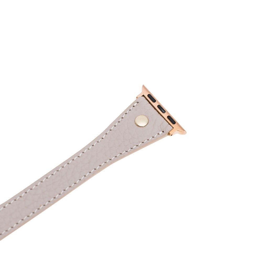 Akıllı Saatler Apple Watch Uyumlu Deri Kordon 38-40-41mm Slim DTGT ERC3 Satın Al