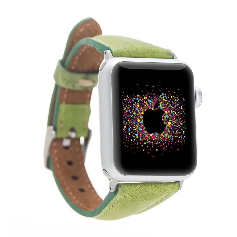 Akıllı Saatler Apple Watch Uyumlu Deri Kordon 38-40-41mm Slim G16 Satın Al