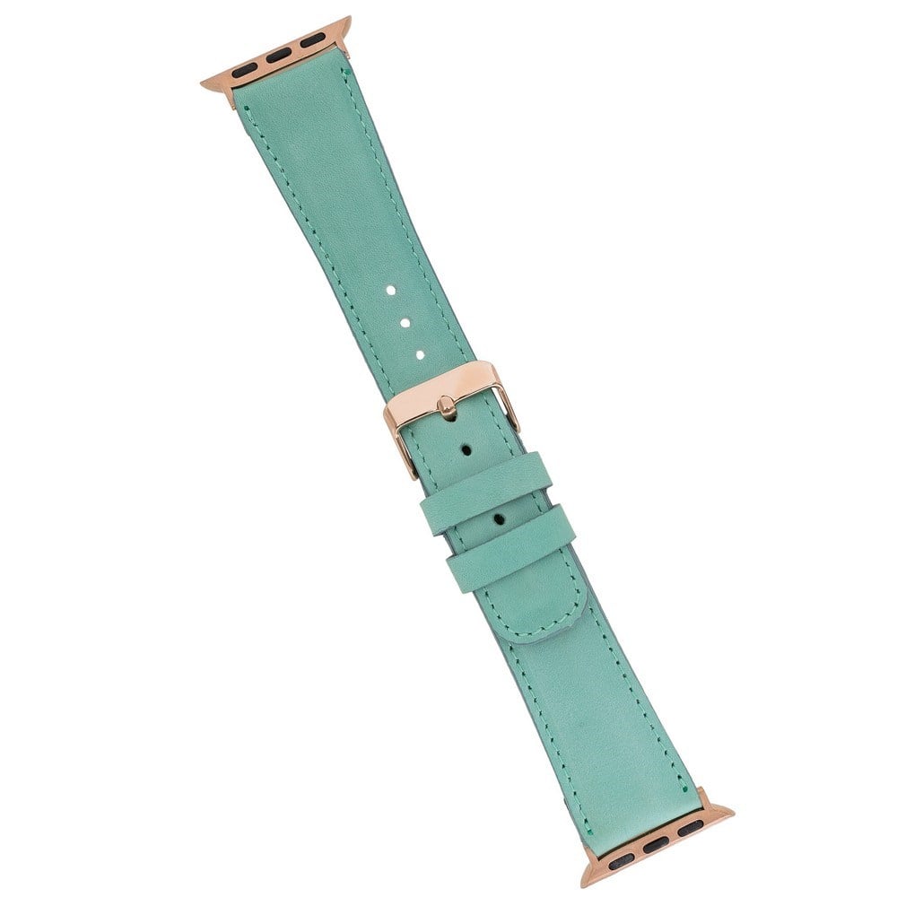 Akıllı Saatler Apple Watch Uyumlu Deri Kordon 38-40-41mm Ferro RT BRN7 Satın Al