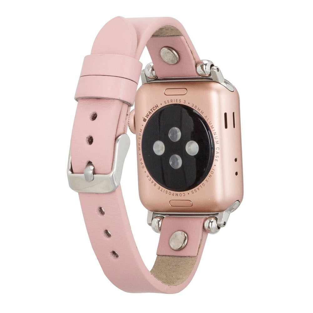 Akıllı Saatler Apple Watch Uyumlu Deri Kordon Visby 38-40-41mm NU2 Satın Al