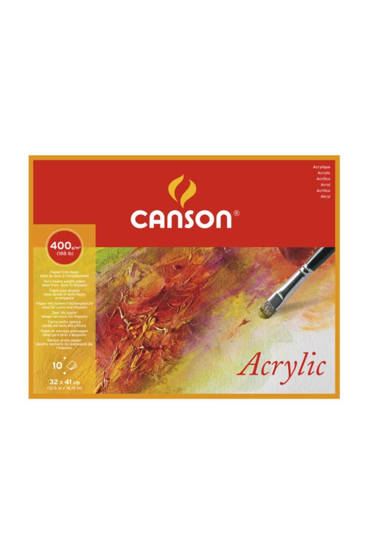 Akrilik Boyalar Canson Akrilik Blok 32x41 10 Sayfa 400gr Satın Al
