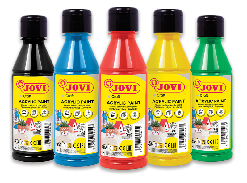 Akrilik Boyalar JOVI 680 JOVIDECOR AKRİLİK BOYA 250ML KIRMIZI Satın Al