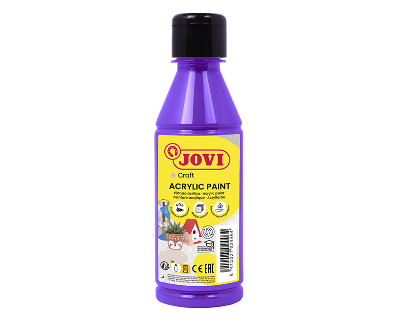 Akrilik Boyalar JOVI 680 JOVIDECOR AKRİLİK BOYA 250ML MOR Satın Al