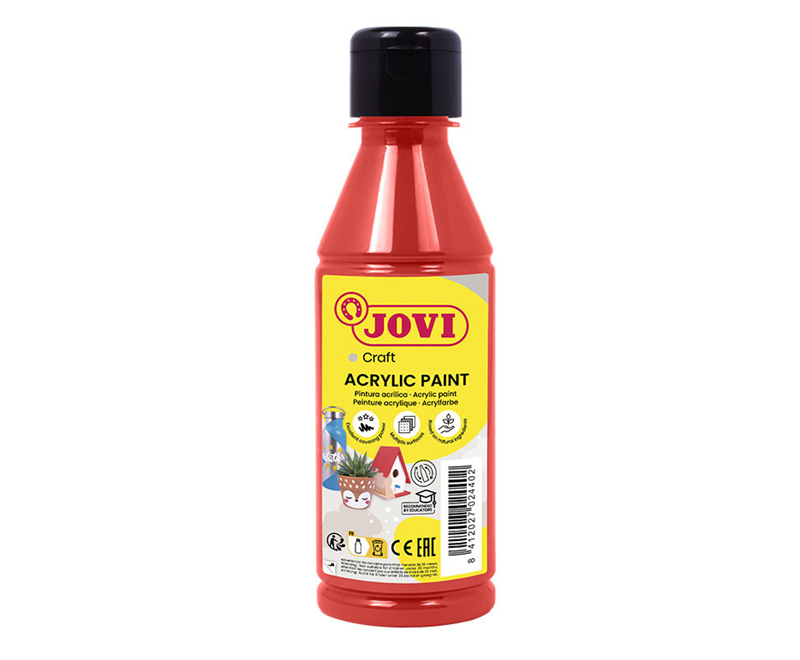Akrilik Boyalar JOVI 680 JOVIDECOR AKRİLİK BOYA 250ML KIRMIZI Satın Al